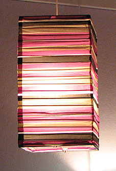Preppy Stripe Purple NATSU Lanterns