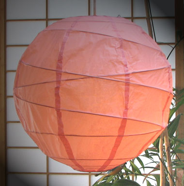 MARU Paper Lantern In Light-Pink