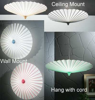 Paper Parasol in Blue