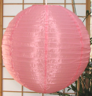 Even Ribbing Nylon Lantern In Light Pink