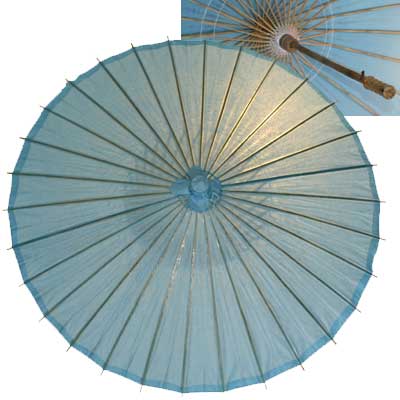32in Paper Umbrella in BLUE