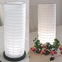 Table Centerpiece LED Battery Lanterns in White