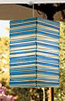 Preppy Stripe Blue NATSU Lanterns