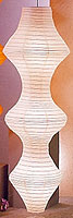Large KIA Paper Lantern In White