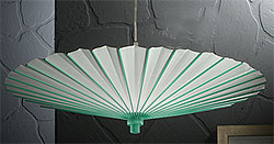 Paper Parasol in Jade Green