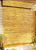 Burnt Bamboo Blind In Natural